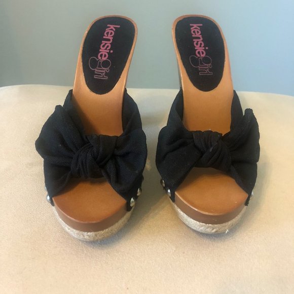 Kensie Girl Heeled Sandals Size 5.5 - Picture 2 of 2